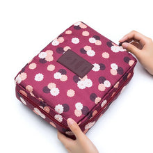 Load image into Gallery viewer, Multifunction travel Cosmetic Bag Neceser Women Makeup Bags Toiletries Organizer Waterproof Female Storage Make up Cases