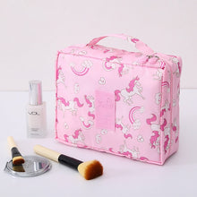 Load image into Gallery viewer, Multifunction travel Cosmetic Bag Neceser Women Makeup Bags Toiletries Organizer Waterproof Female Storage Make up Cases