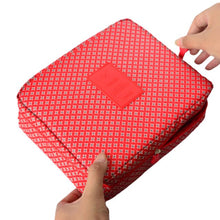 Load image into Gallery viewer, Multifunction Man Women Makeup bag nylon Cosmetic bag beauty Case Make Up Organizer Toiletry bag kits Storage Travel Wash pouch