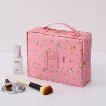 Load image into Gallery viewer, Multifunction travel Cosmetic Bag Neceser Women Makeup Bags Toiletries Organizer Waterproof Female Storage Make up Cases